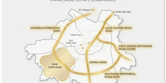Prime 10 Approaching Residential Zones in Gurgaon