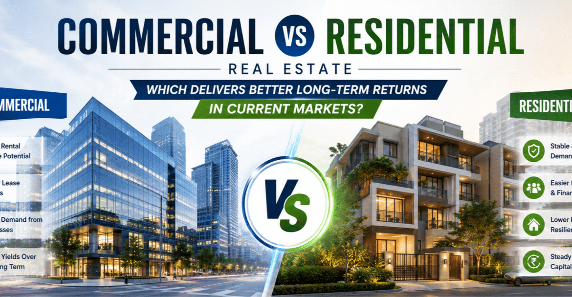 Commercial Vs Residential Investment In Gurgaon: Which One Wins