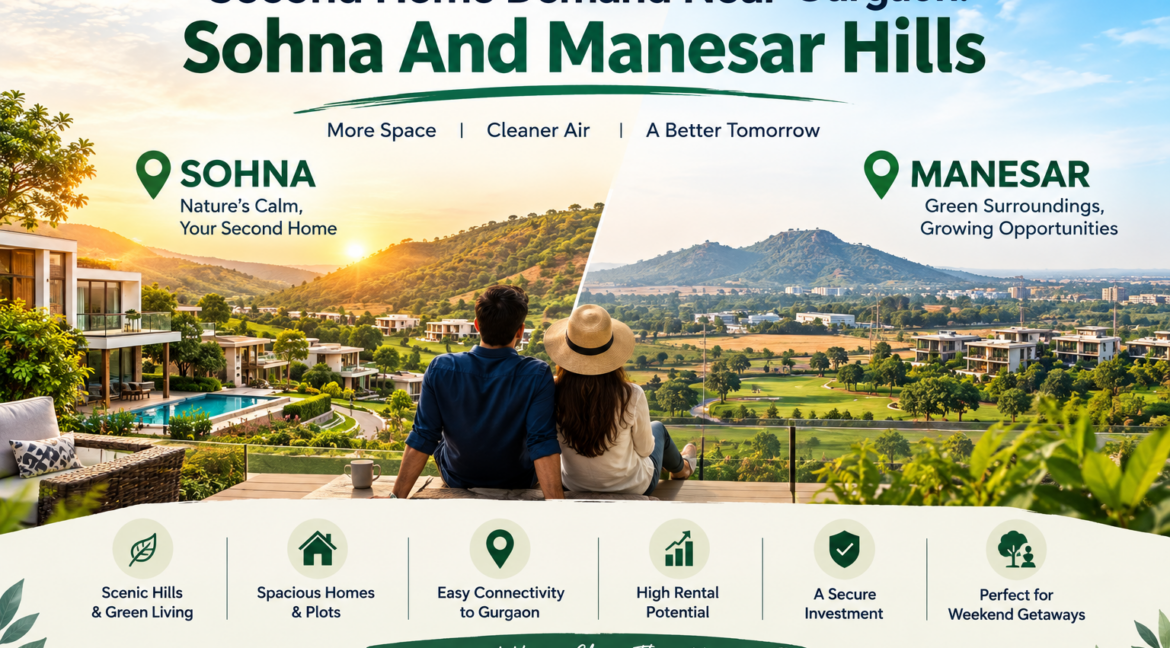 Second Home Demand Near Gurgaon: Sohna And Manesar Hills